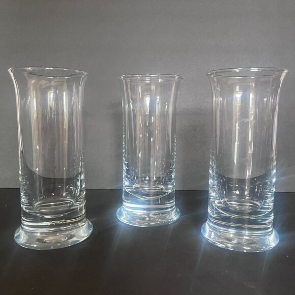 Classic Holmegaard No. 5 Beer Glasses by Per Lutken Denmark Set Of 3 1970 - Picture 2 of 7